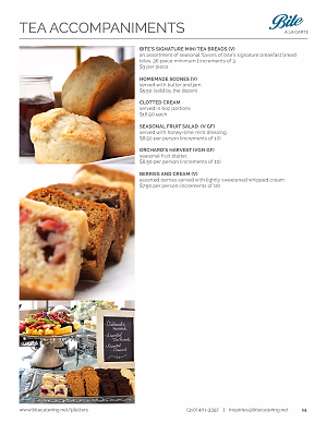 High Tea Accompaniments