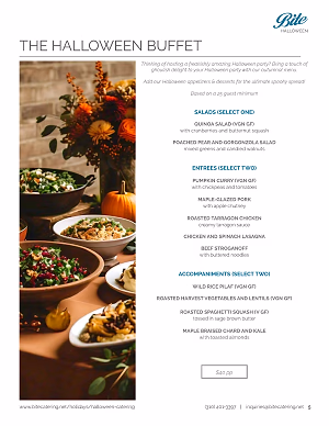 The Halloween Buffet