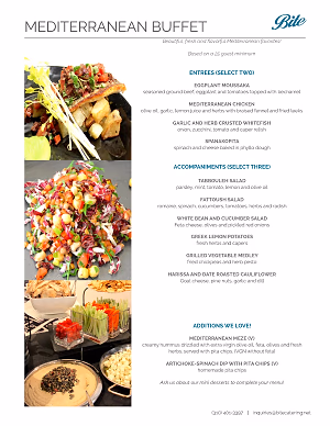 Mediterranean Buffet
