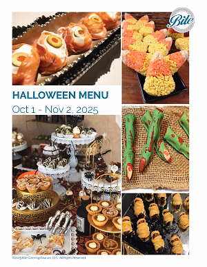 Halloween Party Catering Menu