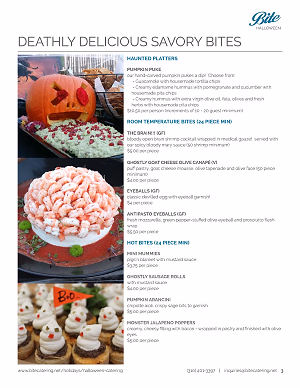 Haunted Hearty Platters