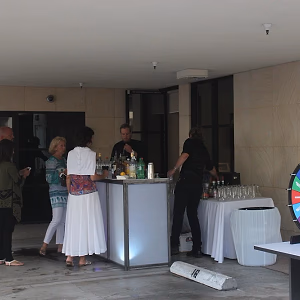 Santa Monica Company Anniversary Party Raffle