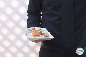 Santa Monica Company Anniversary Party Ahi Tuna Tartare