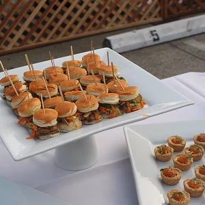 Santa Monica Company Anniversary Party Sliders