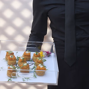 Santa Monica Company Anniversary Party Crab Cakes