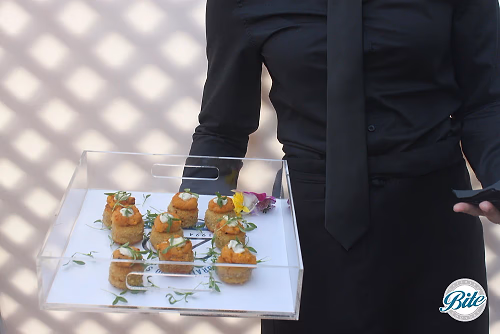 Santa Monica Company Anniversary Party Crab Cakes