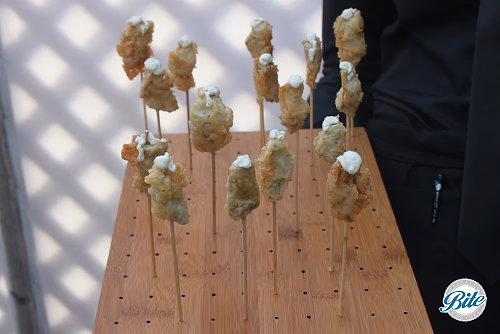 Santa Monica Company Anniversary Party Artichoke Beignets