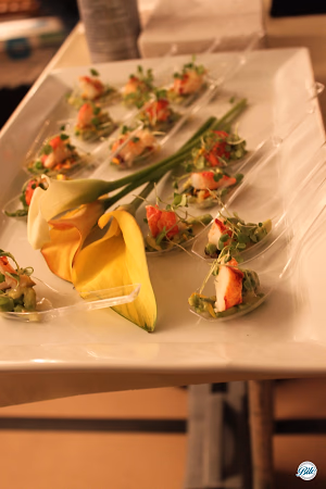 Lobster and Avocado Tasting Spoons