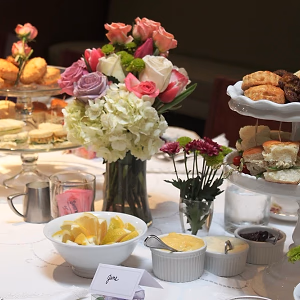 Bridal Shower Tea Party at Bite Bar Tablescape
