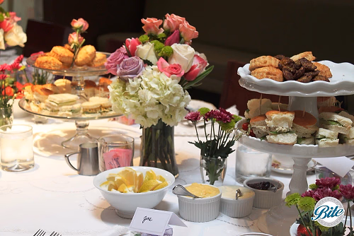 Bridal Shower Tea Party at Bite Bar Tablescape