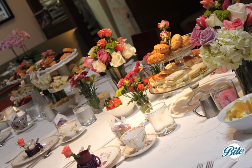 Bridal Shower Tea Party at Bite Bar Tablescape 1