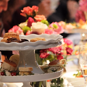 Bridal Shower Tea Party at Bite Bar Tea Platter