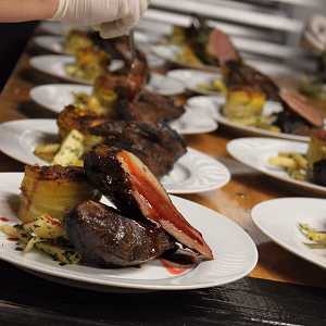 Venison Tenderloin Plateup