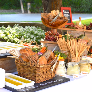 Olive Oil + Crudite station 