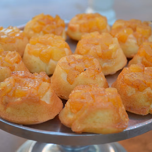 Mini Pineapple Upside Down Cake