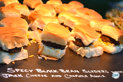 Spicy Black Bean Sliders