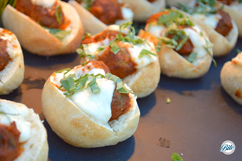 Italian Meatball Sliders