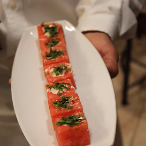 Watermelon Salad Cubes Passed