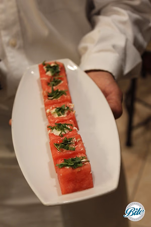 Watermelon Salad Cubes Passed