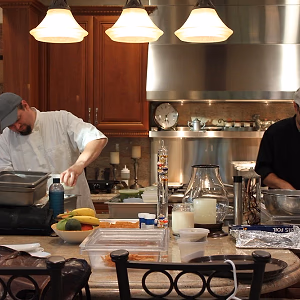 Bite Catering Couture Staff in Kitchen