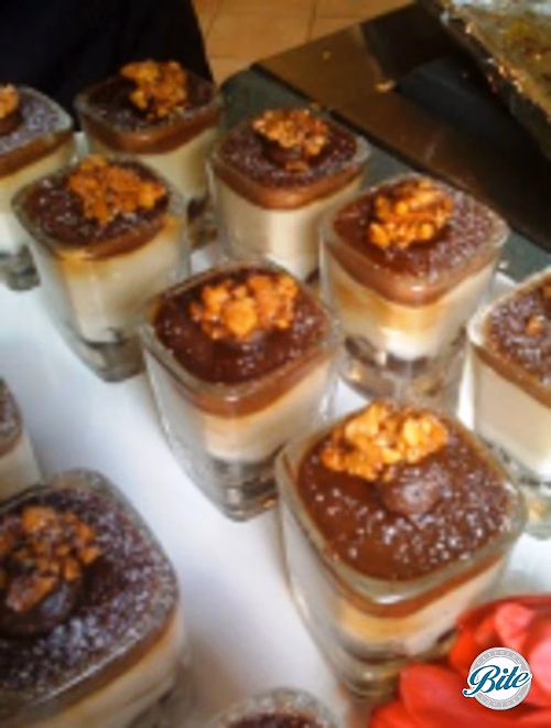 Peanut Butter and Chocolate Dessert Shots