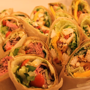 Steak and Chicken Wraps