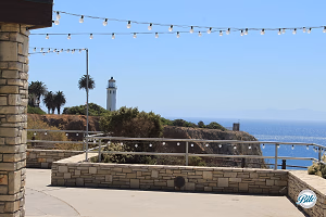 Patio with View of Lighthouse @ Point Vicente Interpretive Center