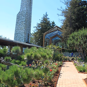 Wayfarer's Chapel Garden Entrance