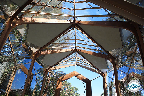 Wayfarer's Chapel Ceiling