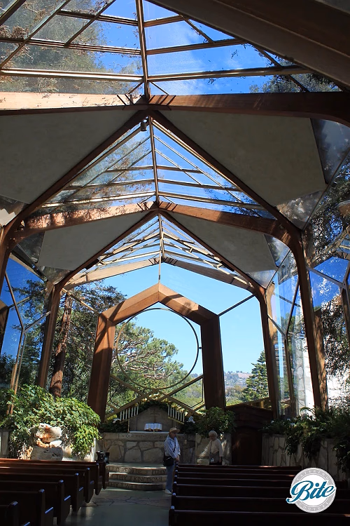 Wayfarer's Chapel Inside