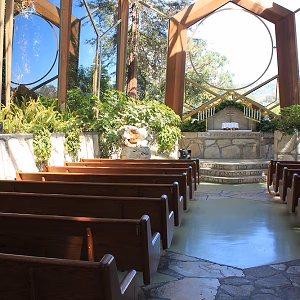 Wayfarer's Chapel Aisle