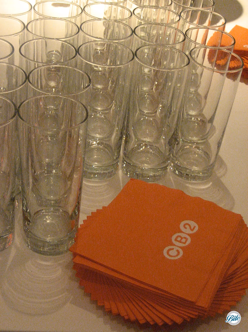 Branded napkins for Grand Opening @ 3rd St Promenade