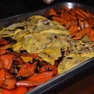 RideOn Fundraiser Grilled Vegetables
