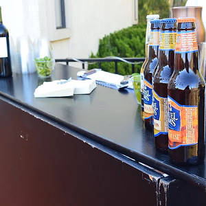 Malibu Hills Backyard Bar