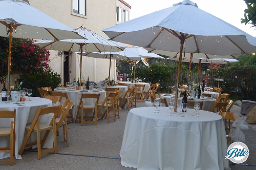 Backyard Setup for Reception