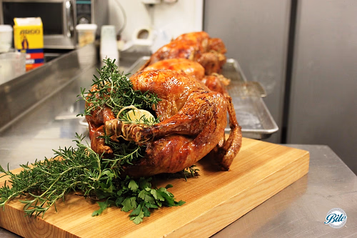 Thanksgiving Turkeys in a Row