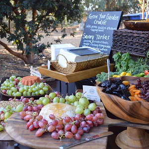 Dried fruits on Garden Display