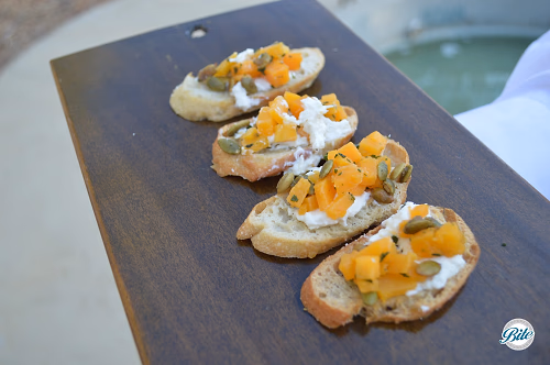 Butternut Squash Crostini