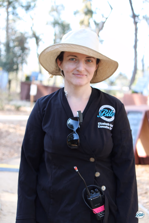 Chef Elizabeth at event
