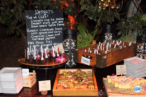 Garden Themed Dessert Station