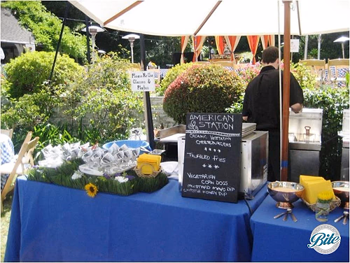 American Action Station @ International Themed Wedding