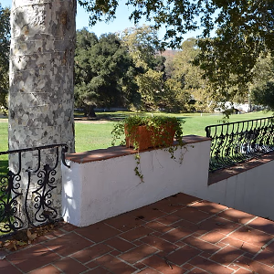Courtyard Stairs- King Gillette Ranch