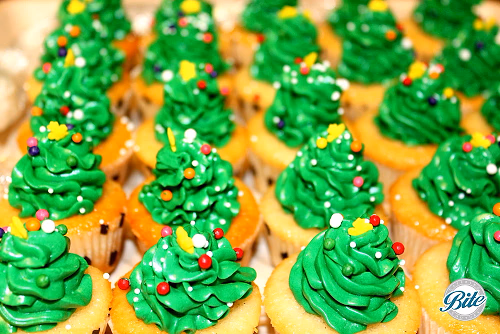 Holiday Cupcakes for Christmas
