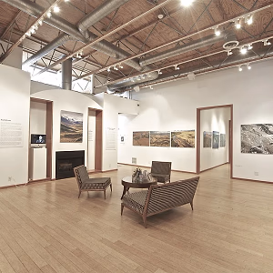 A view of the main gallery at G2