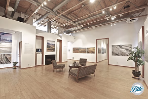 A view of the main gallery at G2