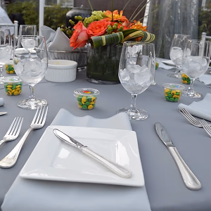 Tablesetting for Adult Birthday