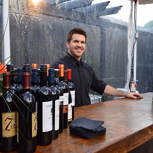 Our great bartender in action!