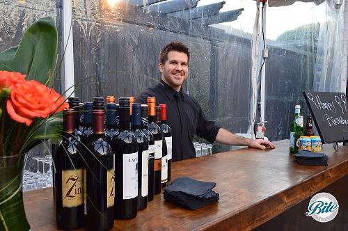 Our great bartender in action!