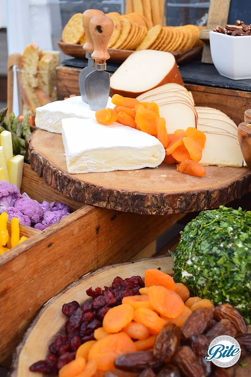 Artisan cheese and accompaniments