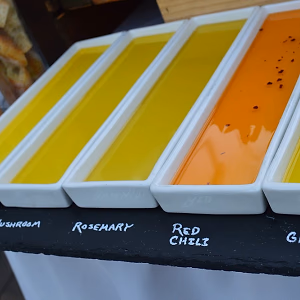 Our beautiful tasting olive oils